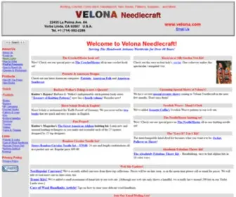 Velona.com(Knitting) Screenshot