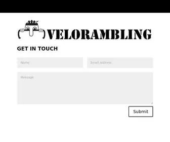 Velorambling.com(Velorambling) Screenshot