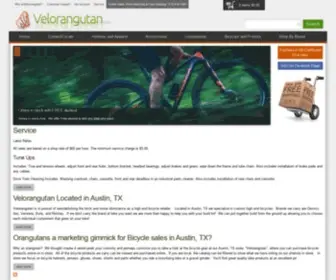 Velorangutan.com(Austin Bicycles) Screenshot