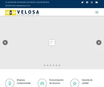 Velosa.com.mx(Sistemas Constructivos) Screenshot