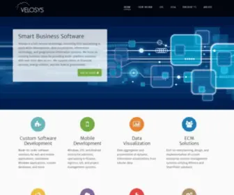 Velosys.com(Home) Screenshot