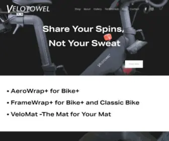 Velotowel.com(Peloton Accessories (Sweat Towels)) Screenshot