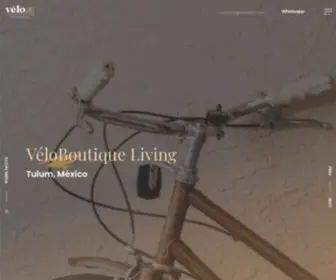 Velotulum.mx(Vélo Boutique Living Tulum) Screenshot