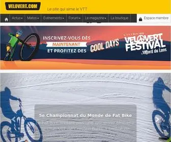 Velovert.com(Vélo Vert) Screenshot