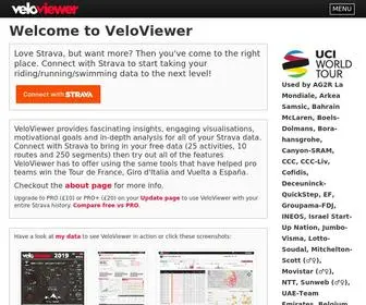 Veloviewer.com(Veloviewer) Screenshot