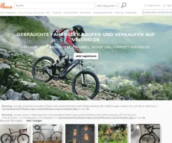 Velovo.de(Wir bauen um) Screenshot