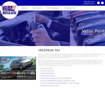 Velozrentacaryucatan.com(Veloz Renta de Autos) Screenshot