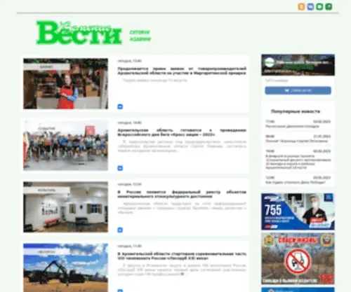 Velskie-Vesti.ru(Velskie Vesti) Screenshot