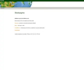 Velthuis.com(Startpagina) Screenshot