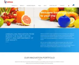 Veltosa.com(Pioneering Company of Making Innovative Solutions) Screenshot