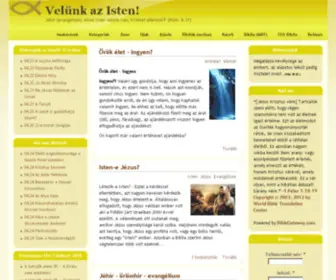 Velunkazisten.hu(Velünk) Screenshot