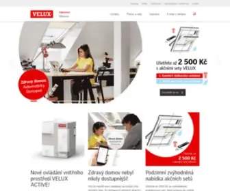 Velux.cz(Velux) Screenshot