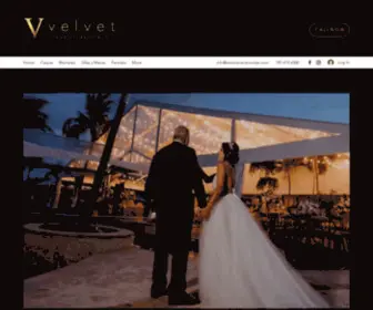 Velveteventrentals.com(Events Rental) Screenshot