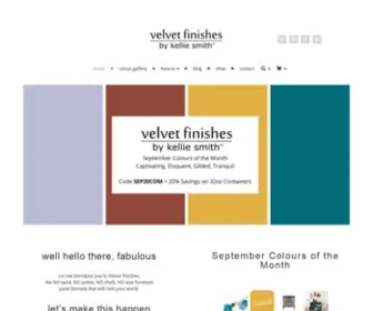 Velvetfinishes.com(Velvet Finishes) Screenshot