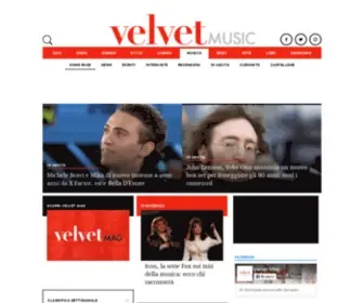Velvetmusic.it(Velvet Music) Screenshot