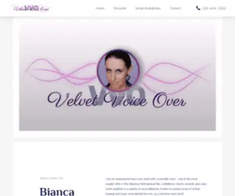 Velvetvoiceover.com(Velvetvoiceover) Screenshot