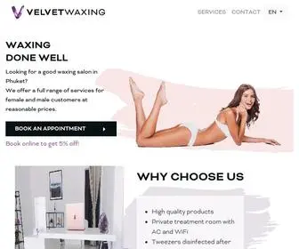 Velvetwaxing.com(Velvet Waxing) Screenshot