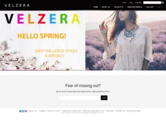 Velzera.com(La fashion district) Screenshot