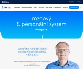 Vema.cz(Podnikové informační systémy a ERP systémy) Screenshot