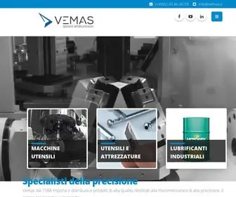 Vemas.it(Macchine utensili CNC) Screenshot