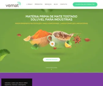 Vemat.com.br(Chás solúveis) Screenshot