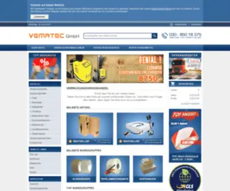 Vematec.de(VEMATEC GmbH) Screenshot
