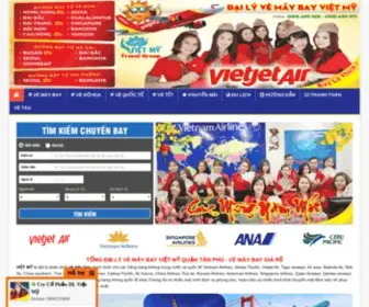 Vemaybaygiare.net.vn(Vé Máy Bay Giá Rẻ Việt Mỹ) Screenshot