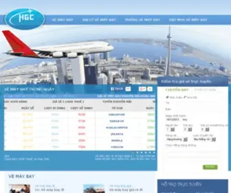 Vemaybayhgc.com(Vé máy bay) Screenshot