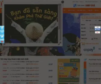 Vemaybaytructuyen.com(Vé máy bay giá cực rẻ mỗi ngày) Screenshot