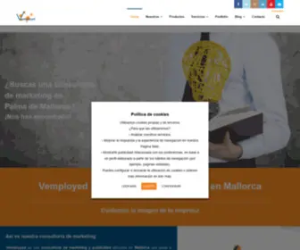 Vemployed.com(Consultoría de marketing Agencia de publicidad en Mallorca) Screenshot