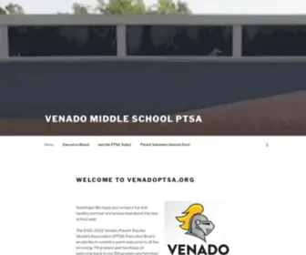 Venadoptsa.org(Venado Middle School PTSA) Screenshot