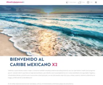 Venalcaribemexicanox2.com(Ven al Caribe Mexicano X2) Screenshot