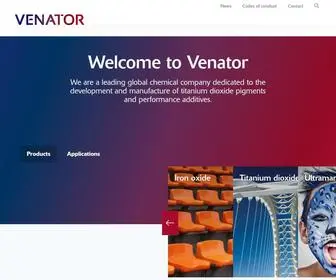 Venatorcorp.com(Venator) Screenshot