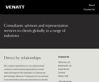 Venattinternational.com(Venatt International) Screenshot