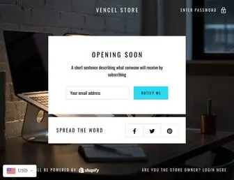 VencelStore.com(Vencel Store) Screenshot