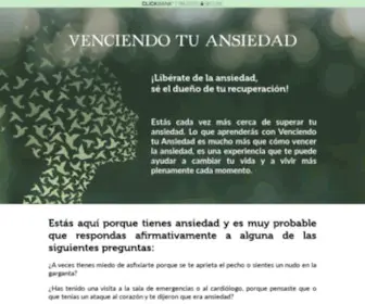 Venciendotuansiedad.com(Venciendo Tu Ansiedad) Screenshot