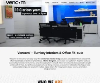 Vencom.in(Best Office Interior Designers) Screenshot