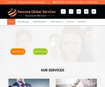 Vencoreglobalservices.com(Vencore global services) Screenshot