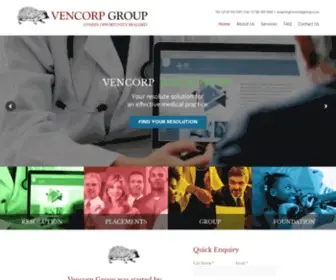Vencorpgroup.co.za(Professional Accounting Services for Medical Practices) Screenshot