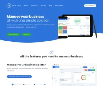 Vencru.com(Best Business Management Platform) Screenshot