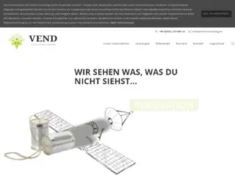 Vend-Consulting.de(VEND consulting GmbH) Screenshot