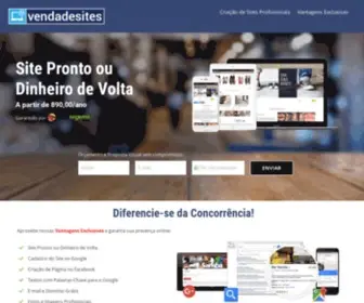 Vendadesites.com.br(Criação de Sites Profissionais) Screenshot