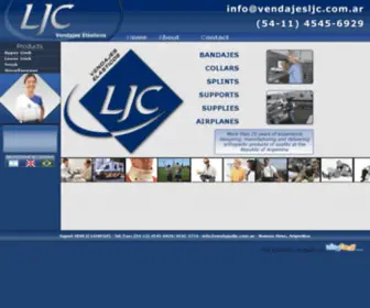 Vendajesljc.com.ar(Vendajes LJC) Screenshot