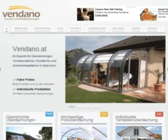 Vendano.at(Überdachungen) Screenshot