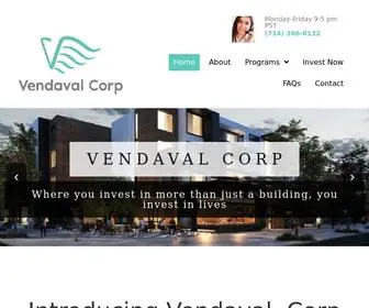 Vendavalcorp.com(Your Success Begins with Vendaval) Screenshot