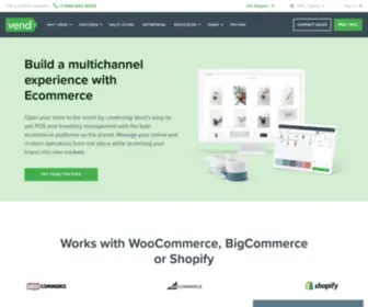 Vendecommerce.com(Ecommerce Solutions for Small Business Retail) Screenshot