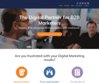 Vendedigital.com(B2B Digital Marketing Agency & Online Lead Generation) Screenshot