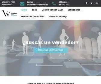 Vendedores.work(Vendedores y vendedoras) Screenshot