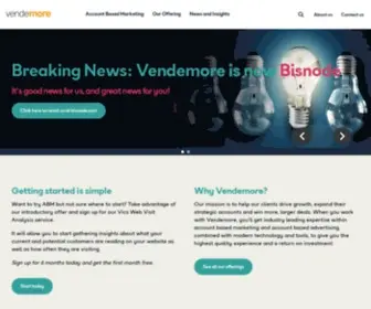 Vendemore.com(Next generation marketing) Screenshot