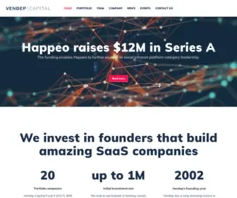 Vendep.com(Vendep Capital) Screenshot